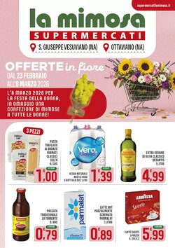Volantino promozionale La Mimosa Supermercati  valide dal 23/02/2026