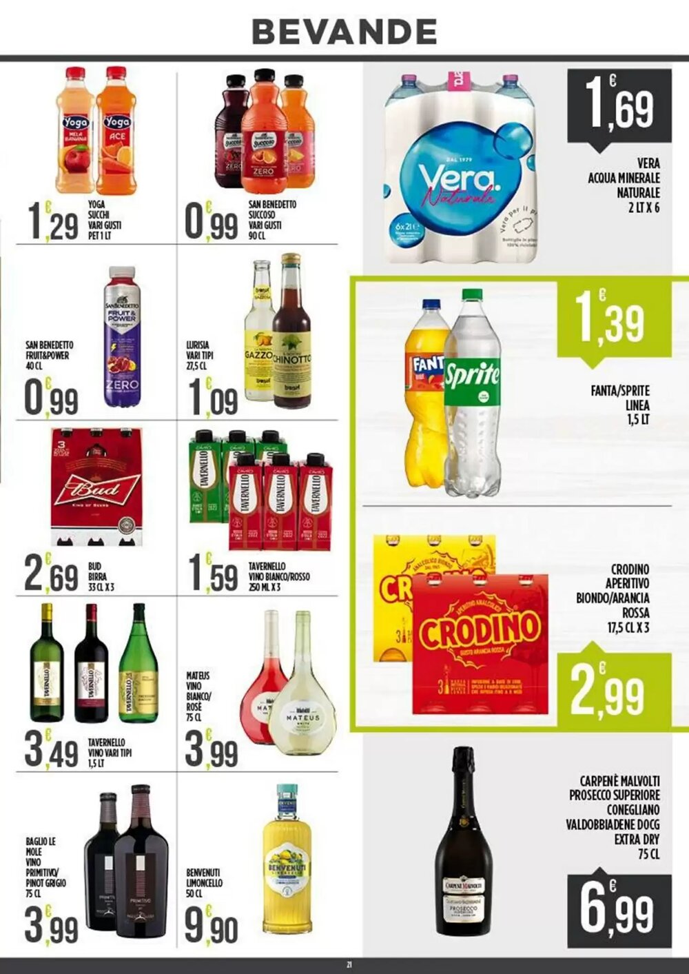 Volantino promozionale Supermercato Pollio  valide dal 23/02/2026 - Pagina 21.