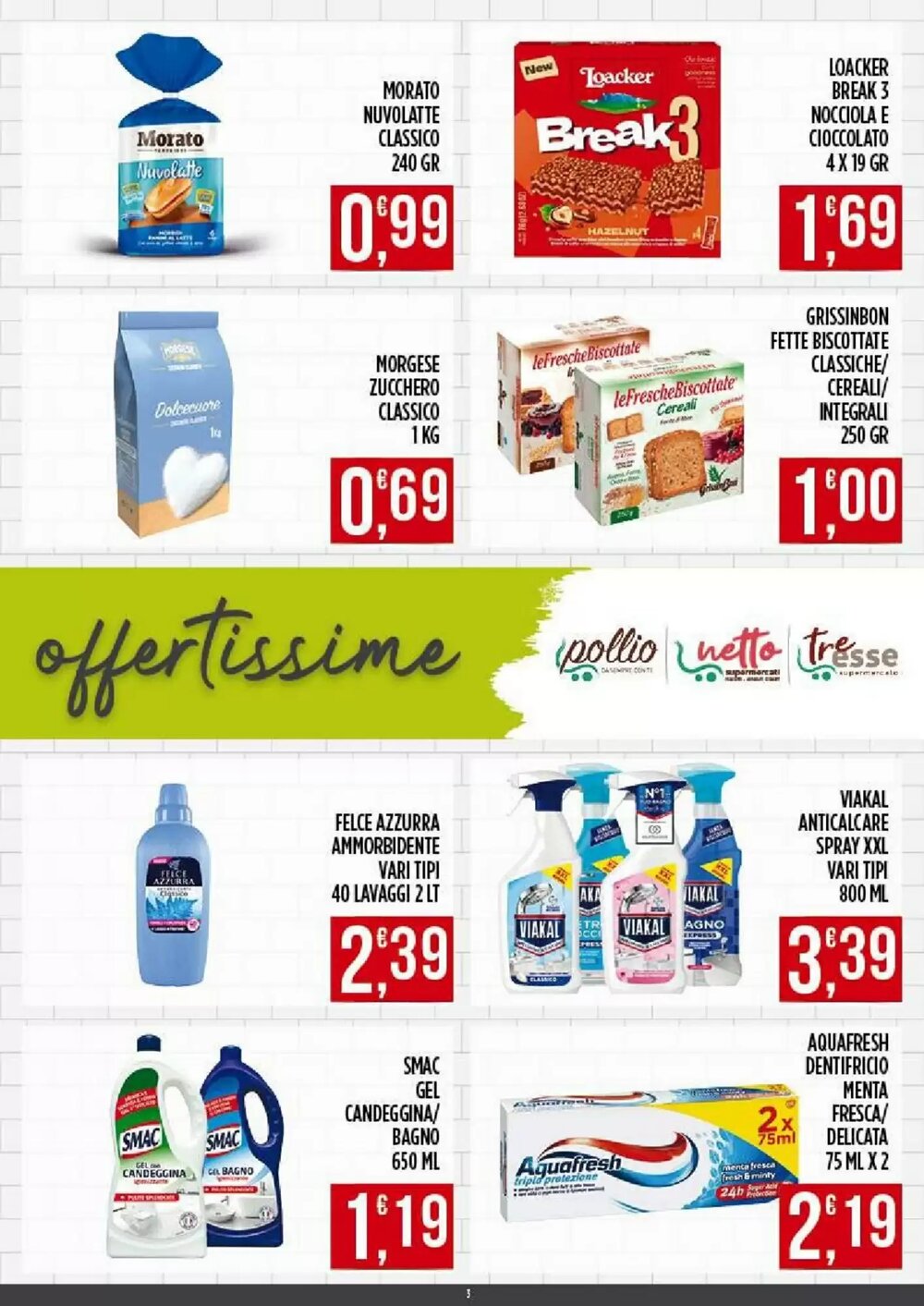 Volantino promozionale Supermercato Pollio  valide dal 23/02/2026 - Pagina 3.