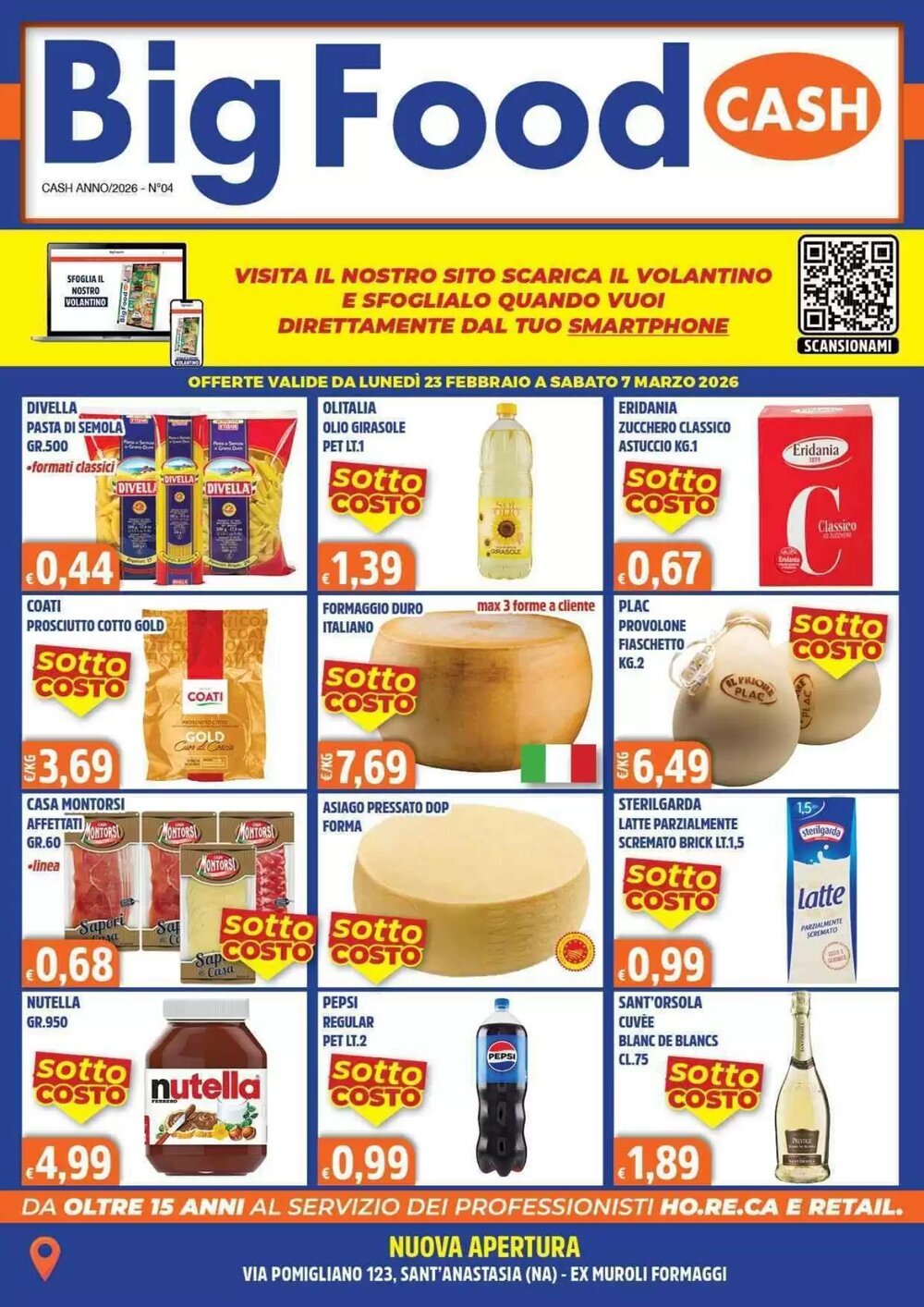 Volantino promozionale Big Food  valide dal 23/02/2026 - Pagina 1.