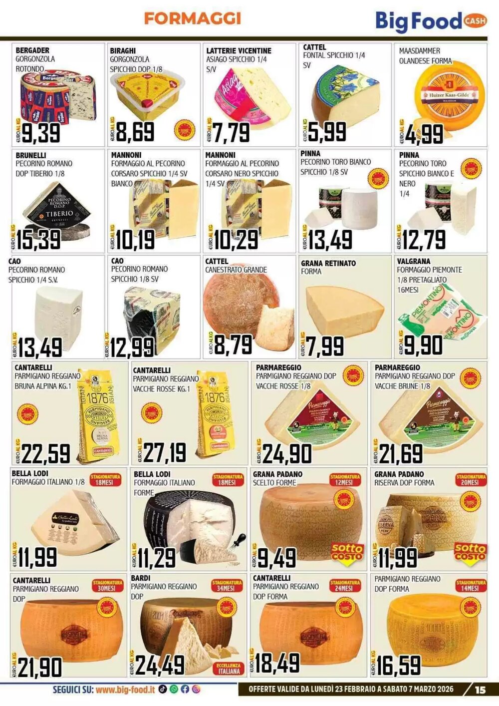 Volantino promozionale Big Food  valide dal 23/02/2026 - Pagina 15.