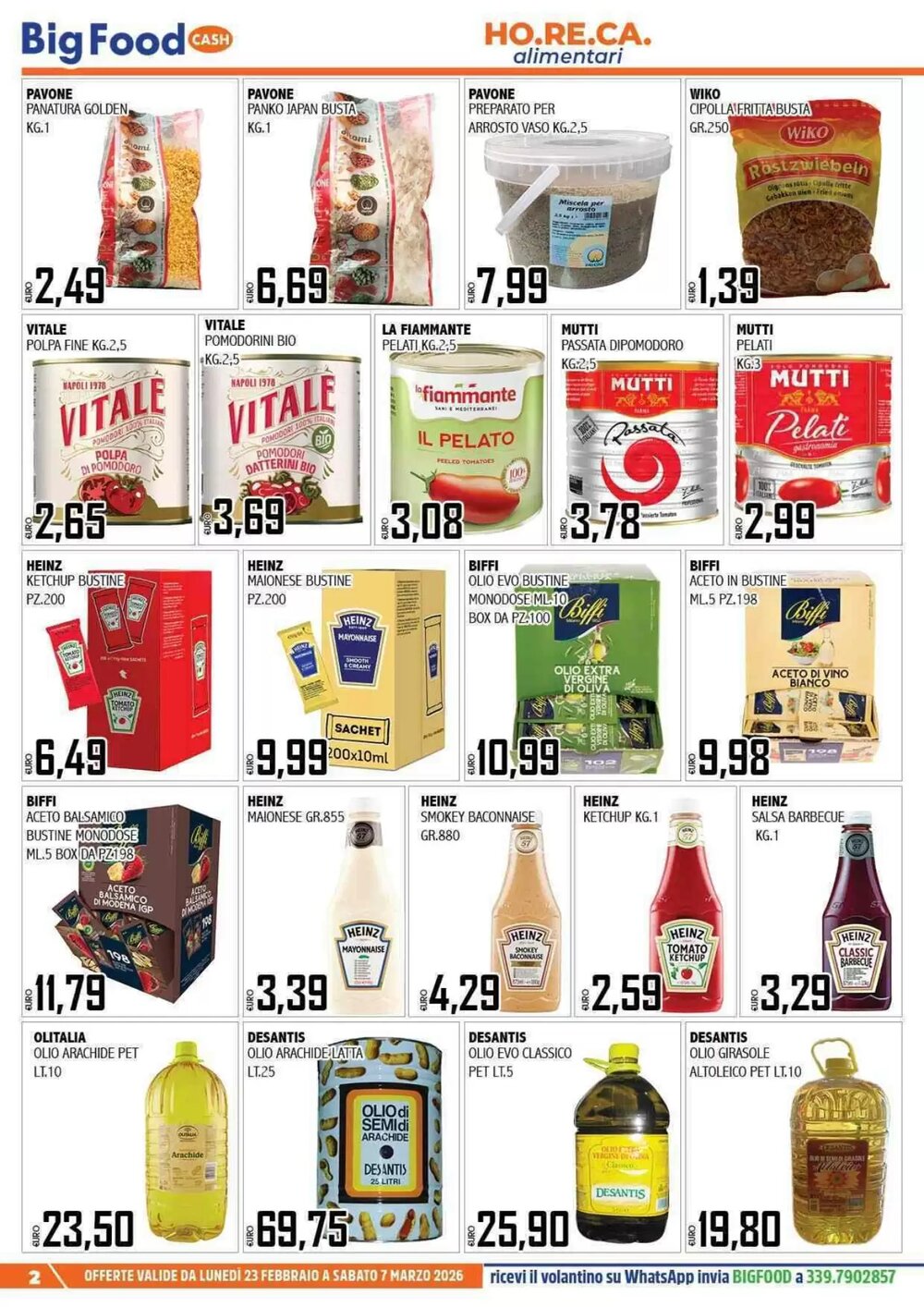 Volantino promozionale Big Food  valide dal 23/02/2026 - Pagina 2.