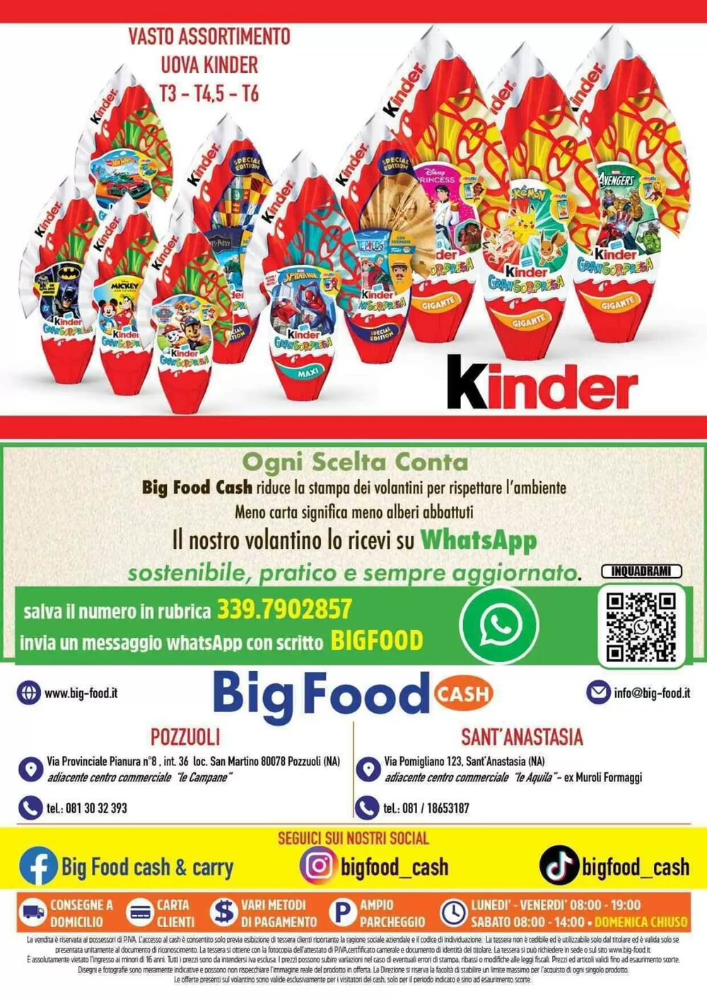 Volantino promozionale Big Food  valide dal 23/02/2026 - Pagina 44.