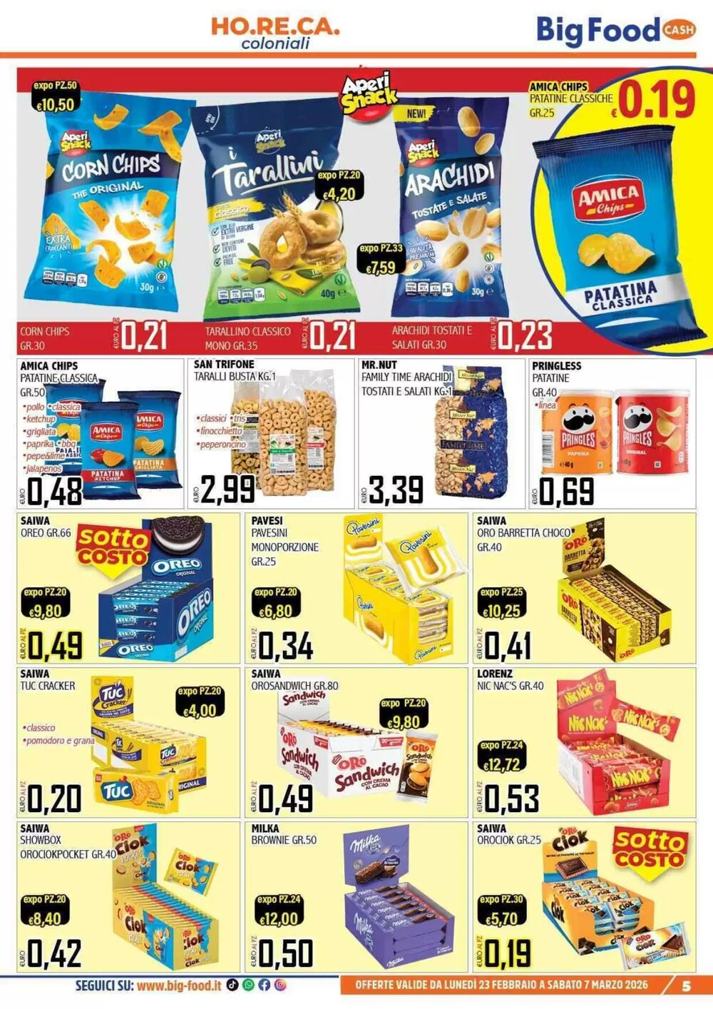 Volantino promozionale Big Food  valide dal 23/02/2026 - Pagina 5.