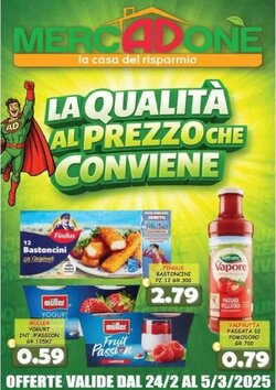 Volantino promozionale MercADone  valide dal 23/02/2026