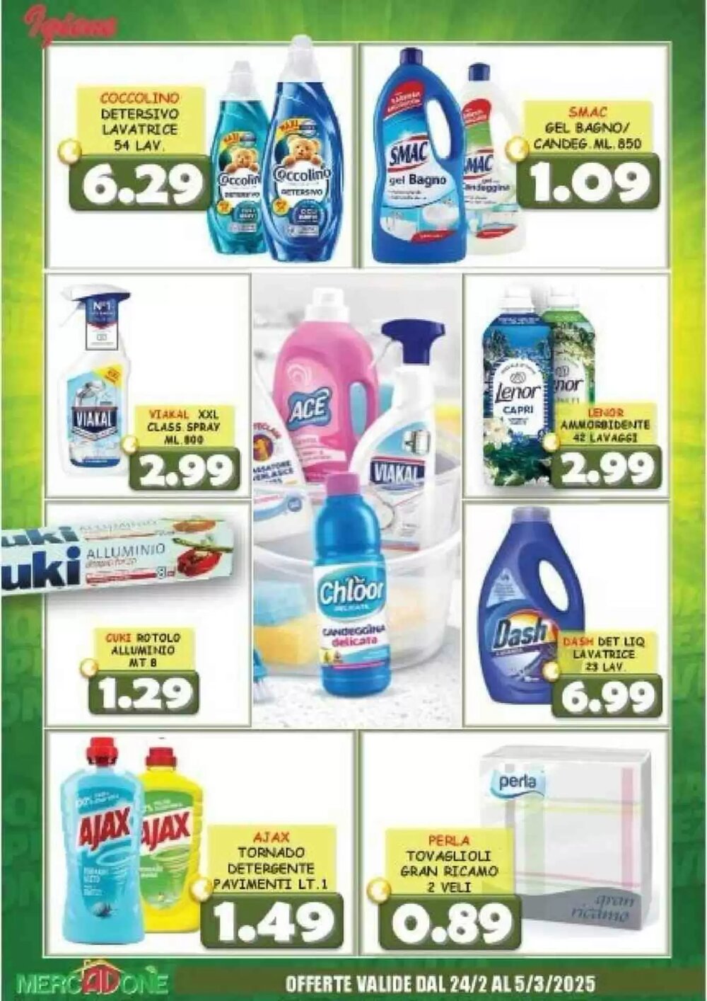 Volantino promozionale MercADone  valide dal 23/02/2026 - Pagina 24.