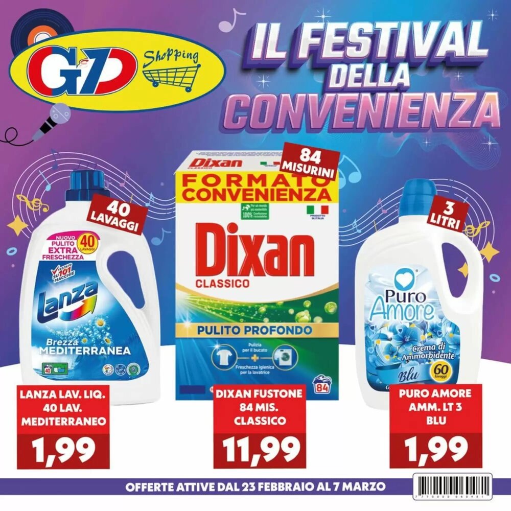 Volantino promozionale GeD Shopping  valide dal 23/02/2026 - Pagina 1.