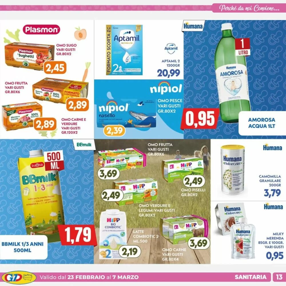 Volantino promozionale GeD Shopping  valide dal 23/02/2026 - Pagina 13.