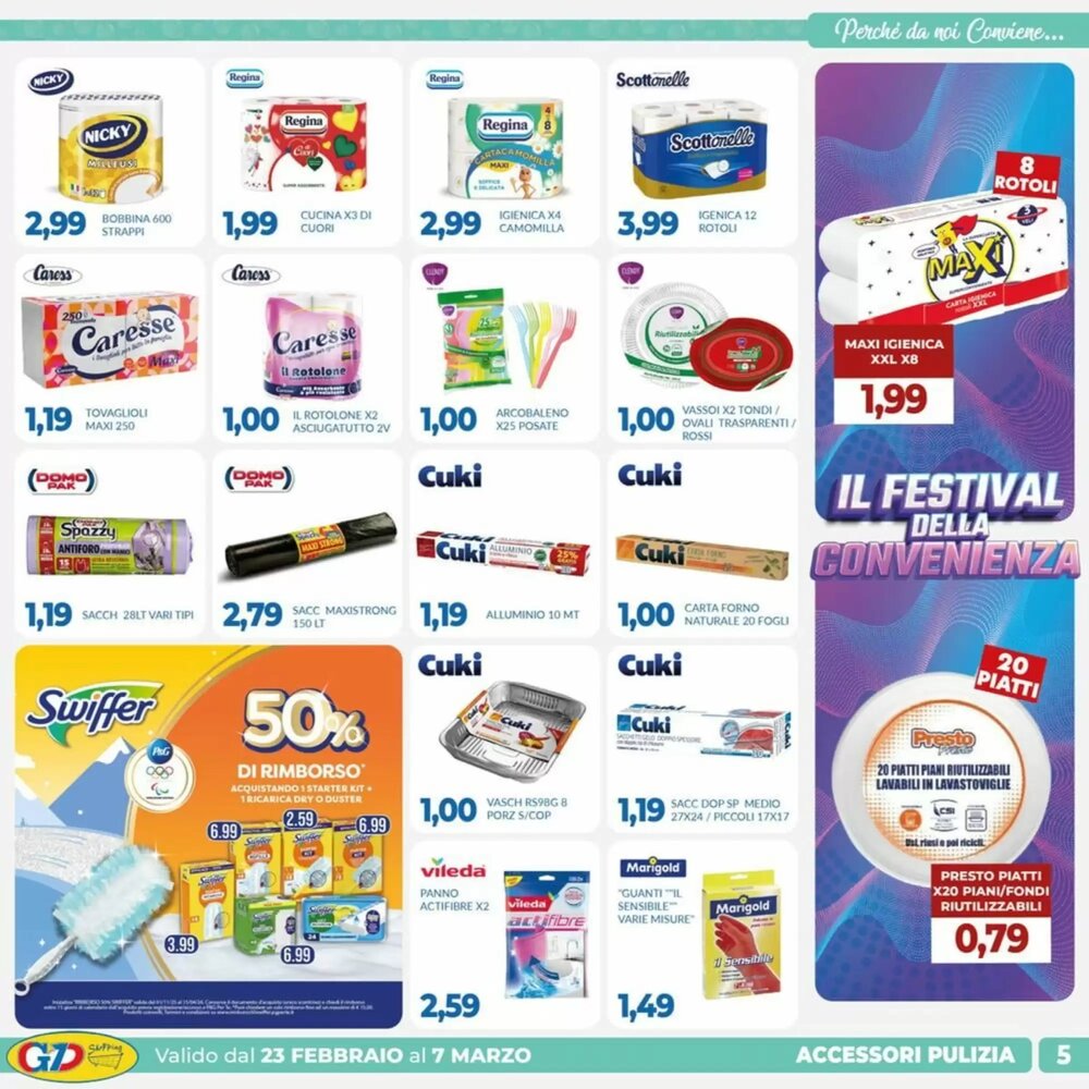 Volantino promozionale GeD Shopping  valide dal 23/02/2026 - Pagina 5.