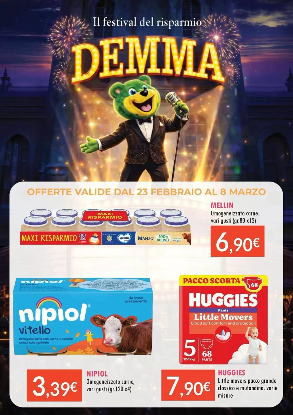 Volantino promozionale Sanitaria Demma  valide dal 23/02/2026 - Pagina 1.