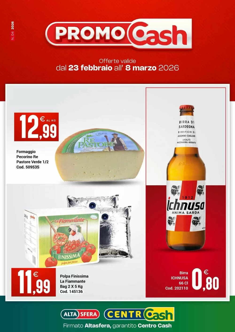Volantino promozionale Centro Cash  valide dal 23/02/2026 - Pagina 1.