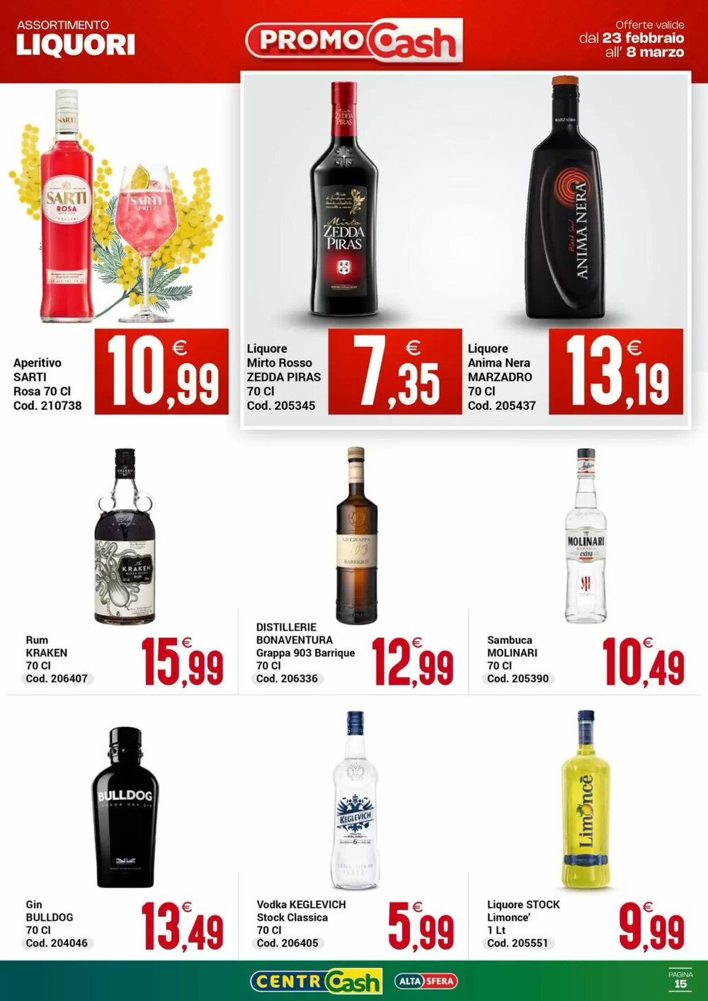 Volantino promozionale Centro Cash  valide dal 23/02/2026 - Pagina 15.