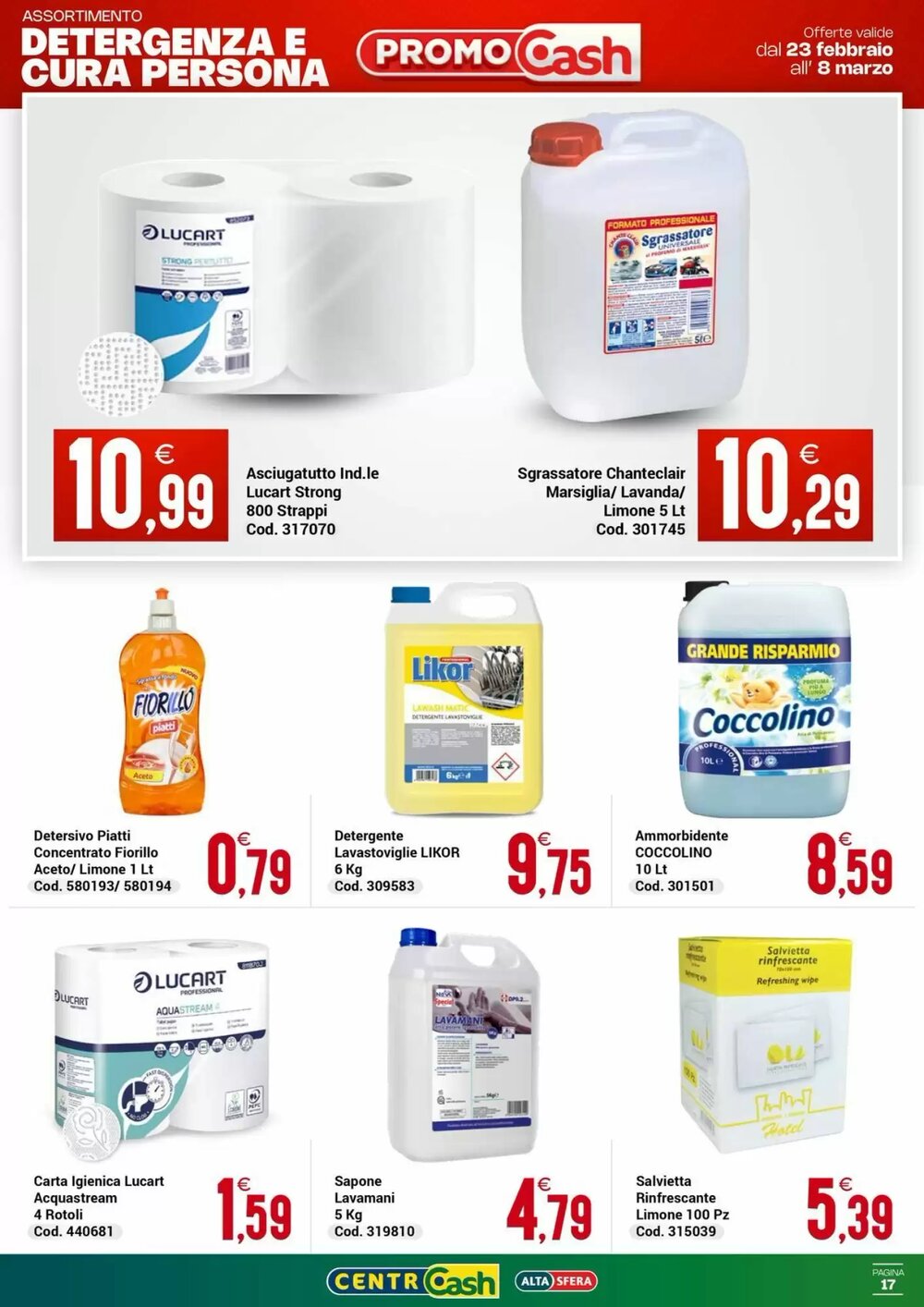 Volantino promozionale Centro Cash  valide dal 23/02/2026 - Pagina 17.