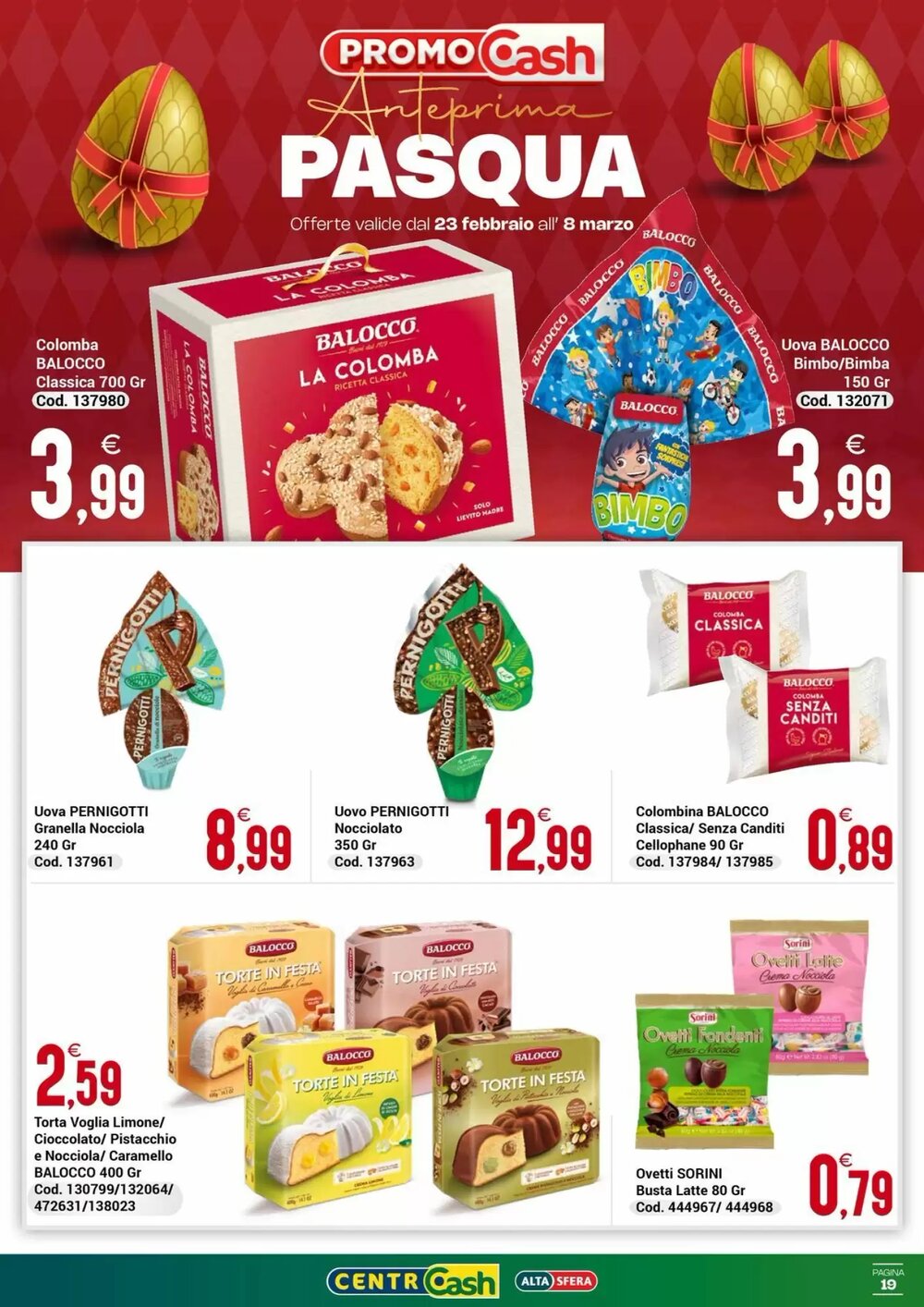 Volantino promozionale Centro Cash  valide dal 23/02/2026 - Pagina 19.