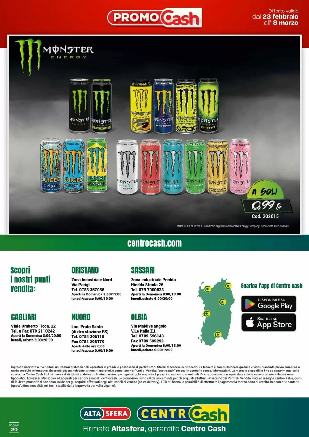 Volantino promozionale Centro Cash  valide dal 23/02/2026 - Pagina 20.