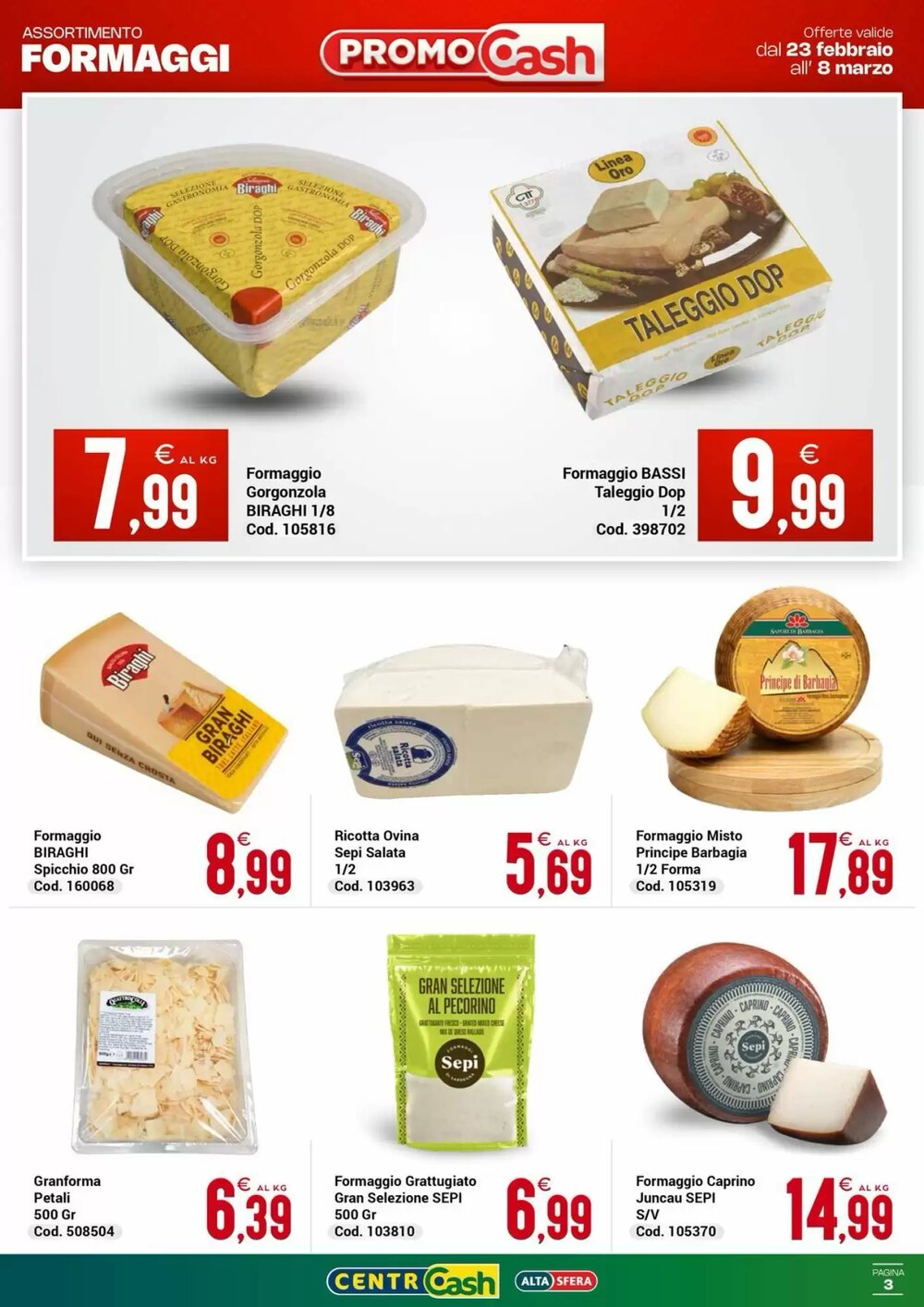 Volantino promozionale Centro Cash  valide dal 23/02/2026 - Pagina 3.