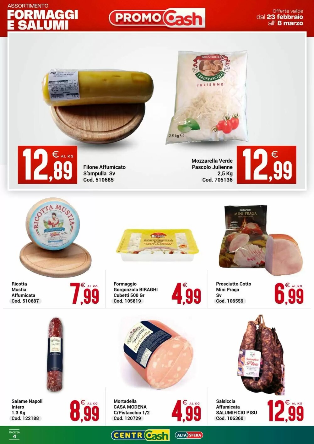 Volantino promozionale Centro Cash  valide dal 23/02/2026 - Pagina 4.