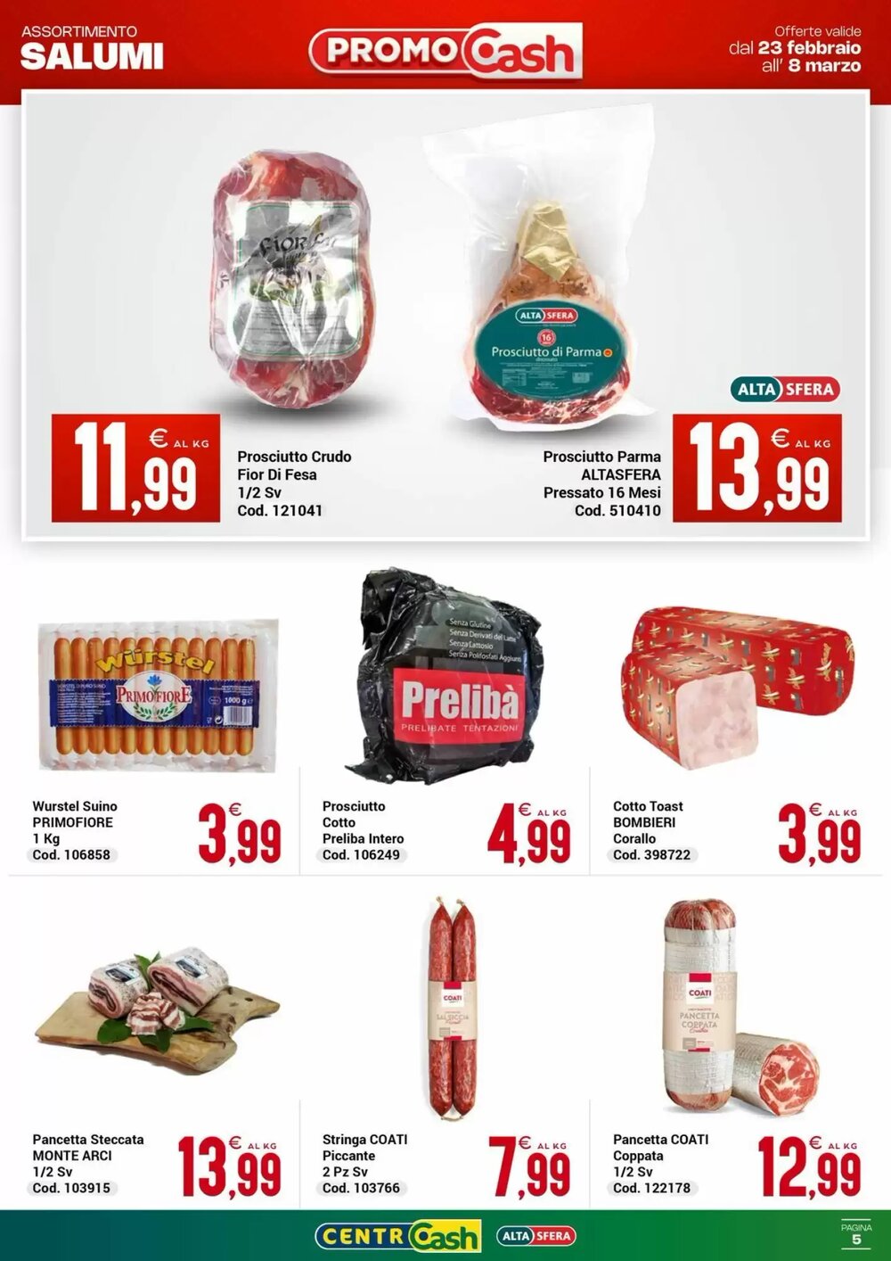 Volantino promozionale Centro Cash  valide dal 23/02/2026 - Pagina 5.