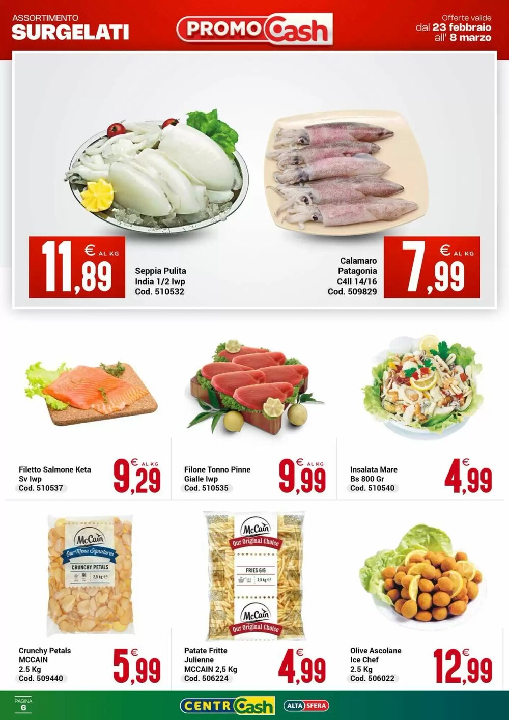 Volantino promozionale Centro Cash  valide dal 23/02/2026 - Pagina 6.
