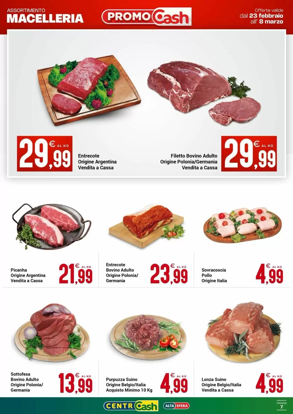 Volantino promozionale Centro Cash  valide dal 23/02/2026 - Pagina 7.