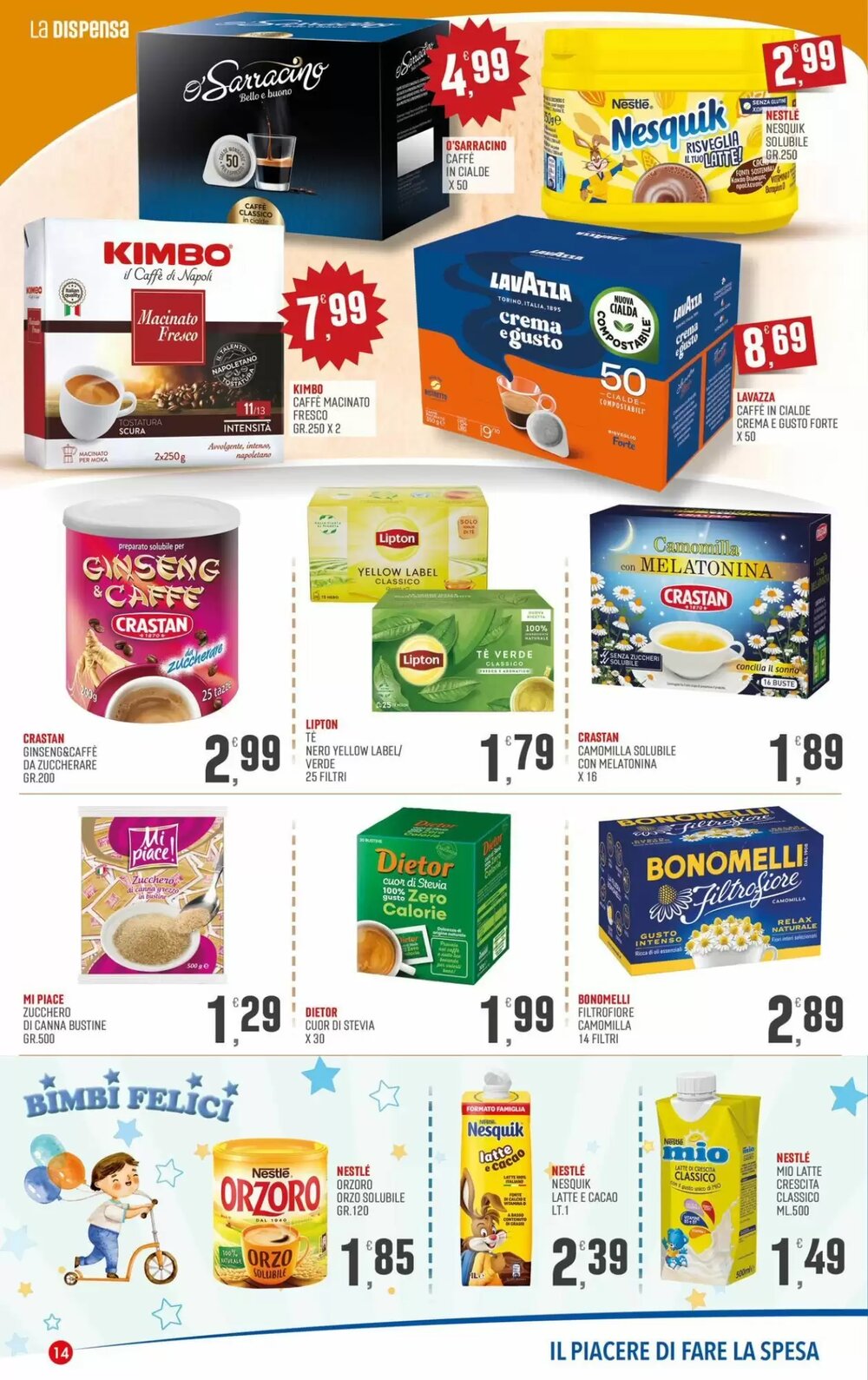 Volantino promozionale Marketpiù  valide dal 23/02/2026 - Pagina 14.