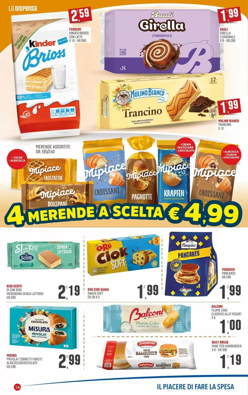 Volantino promozionale Marketpiù  valide dal 23/02/2026 - Pagina 16.