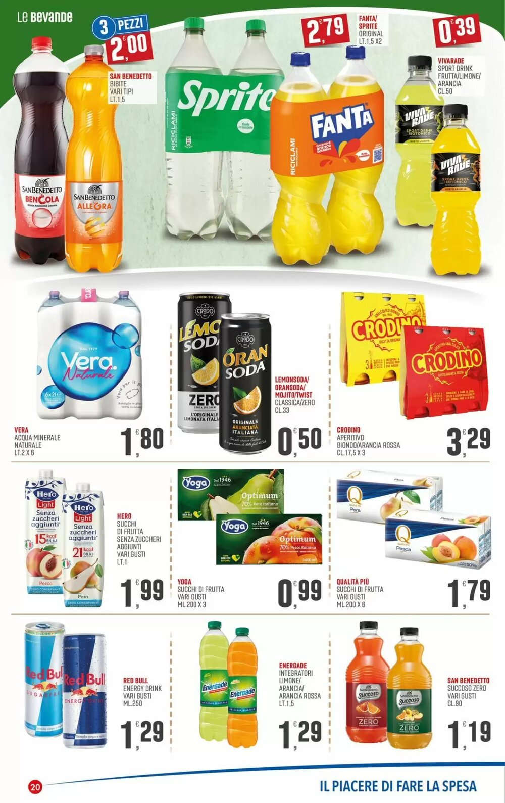 Volantino promozionale Marketpiù  valide dal 23/02/2026 - Pagina 20.