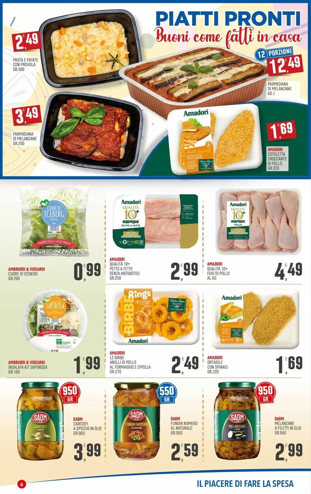 Volantino promozionale Marketpiù  valide dal 23/02/2026 - Pagina 6.