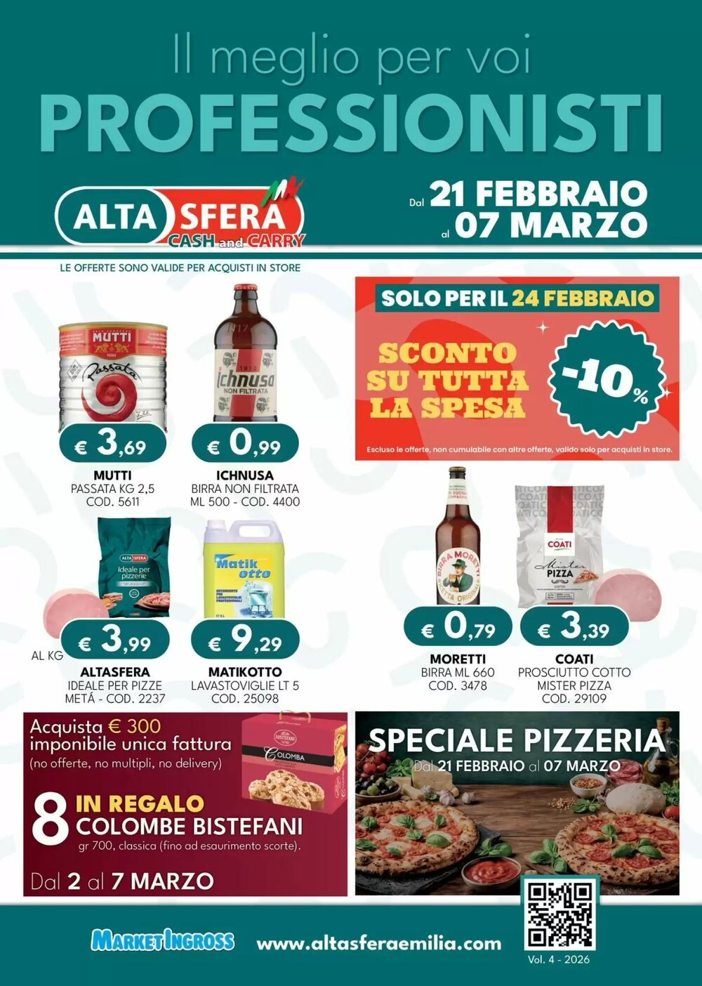 Volantino promozionale Altasfera  valide dal 23/02/2026 - Pagina 1.