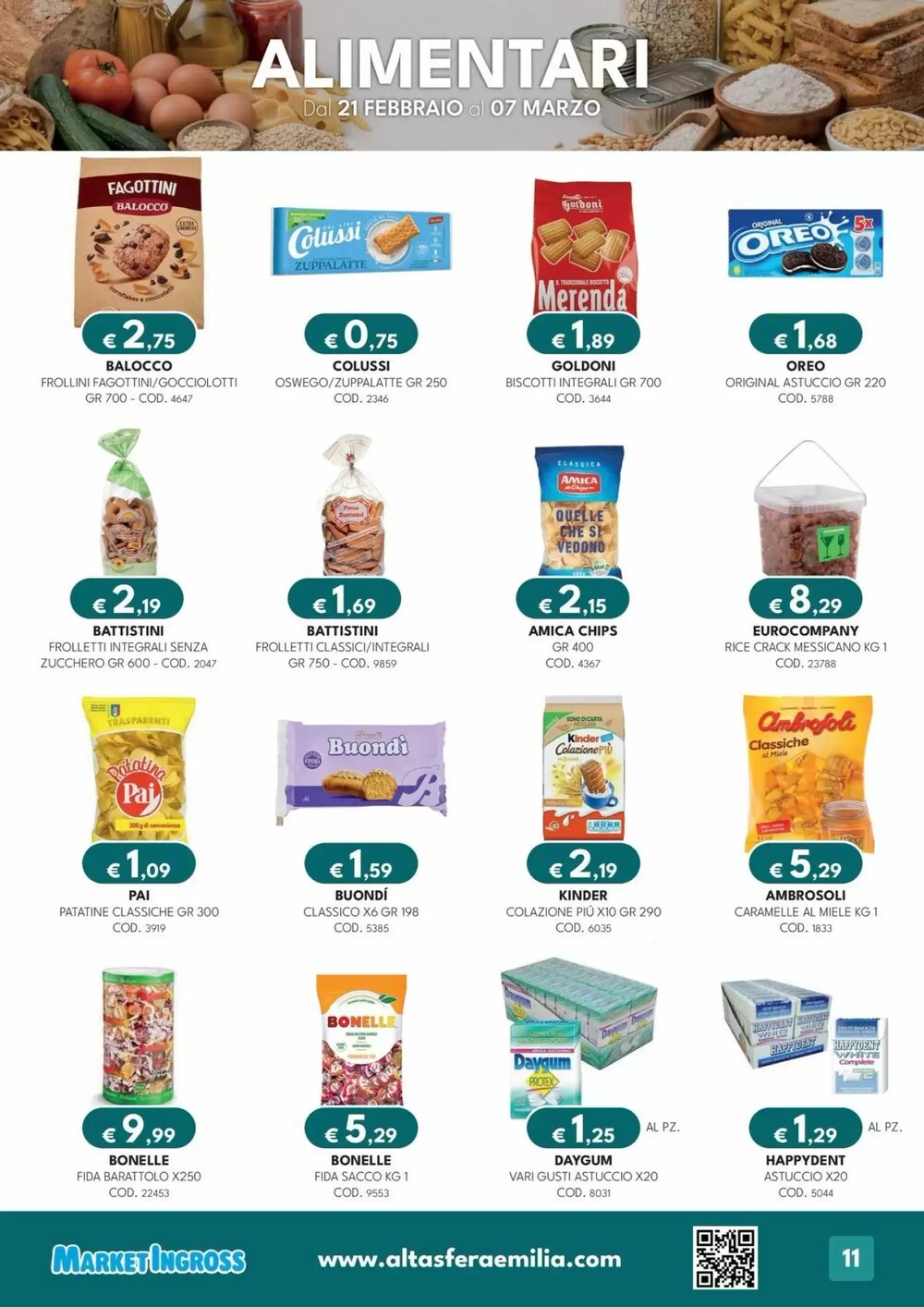 Volantino promozionale Altasfera  valide dal 23/02/2026 - Pagina 12.