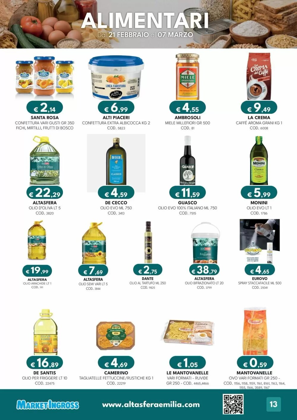 Volantino promozionale Altasfera  valide dal 23/02/2026 - Pagina 14.