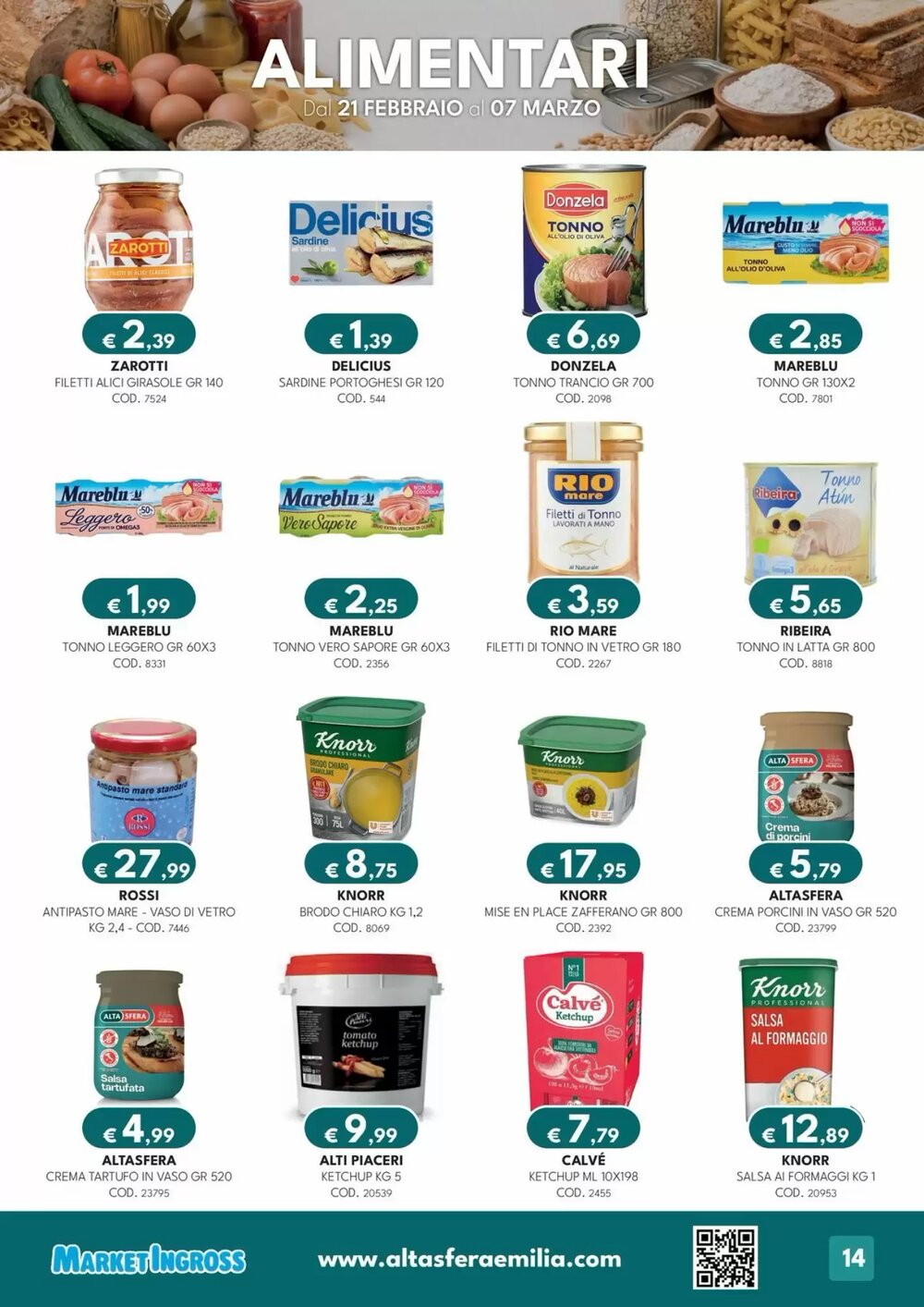 Volantino promozionale Altasfera  valide dal 23/02/2026 - Pagina 15.