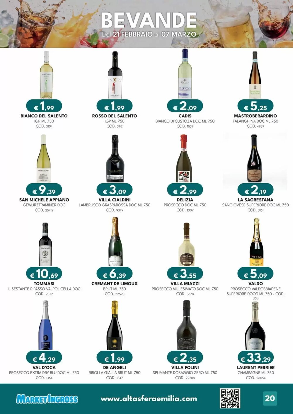 Volantino promozionale Altasfera  valide dal 23/02/2026 - Pagina 21.