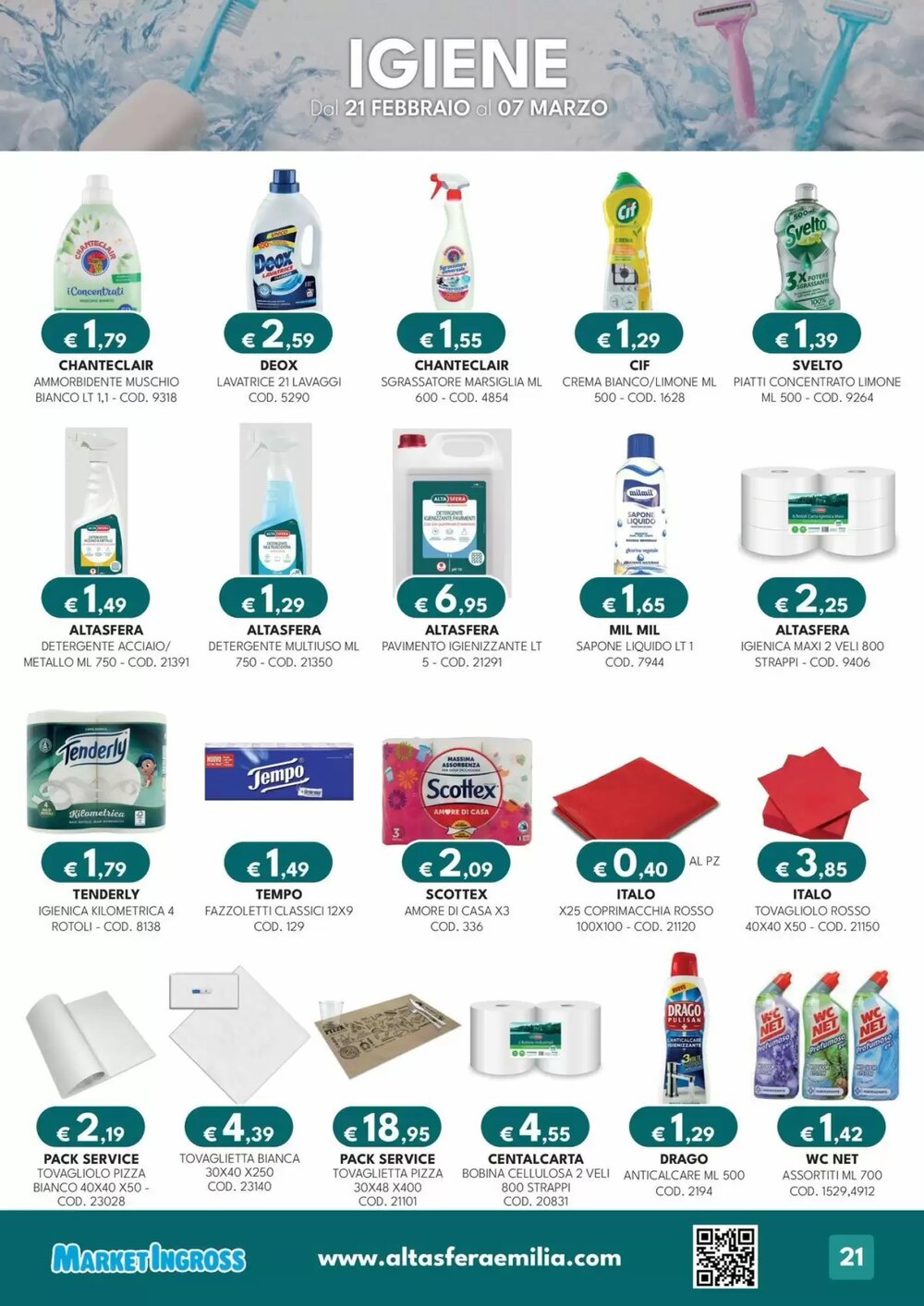 Volantino promozionale Altasfera  valide dal 23/02/2026 - Pagina 22.