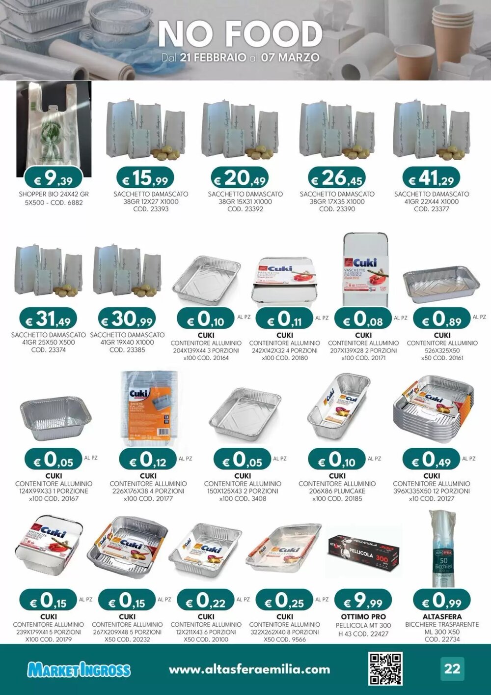 Volantino promozionale Altasfera  valide dal 23/02/2026 - Pagina 23.