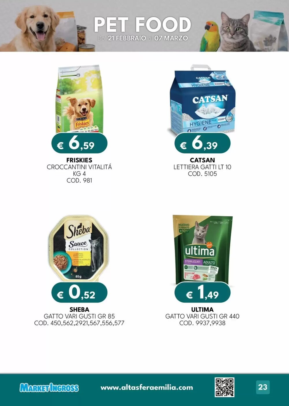 Volantino promozionale Altasfera  valide dal 23/02/2026 - Pagina 24.