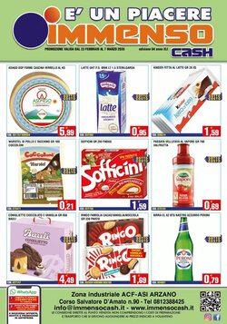 Volantino promozionale Immenso Cash  valide dal 23/02/2026