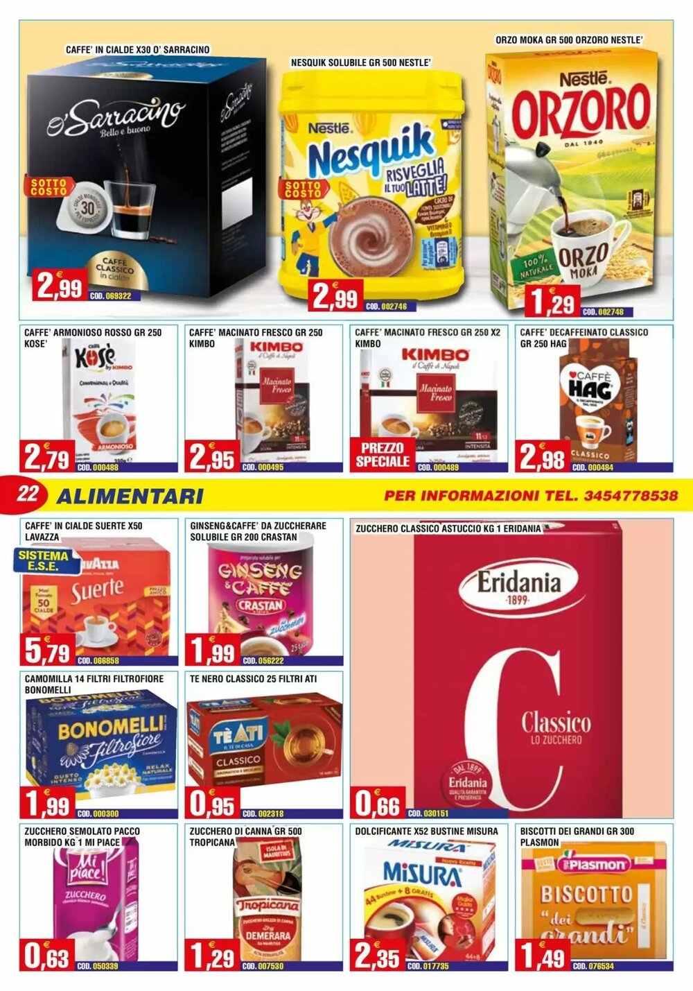 Volantino promozionale Immenso Cash  valide dal 23/02/2026 - Pagina 22.