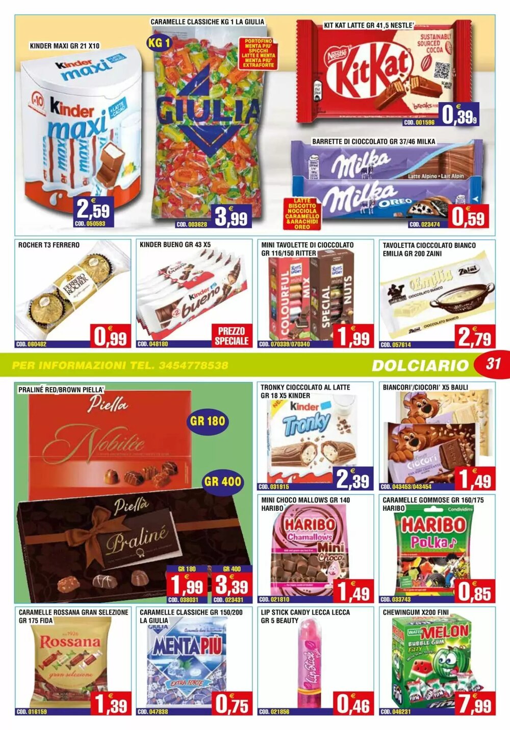 Volantino promozionale Immenso Cash  valide dal 23/02/2026 - Pagina 31.