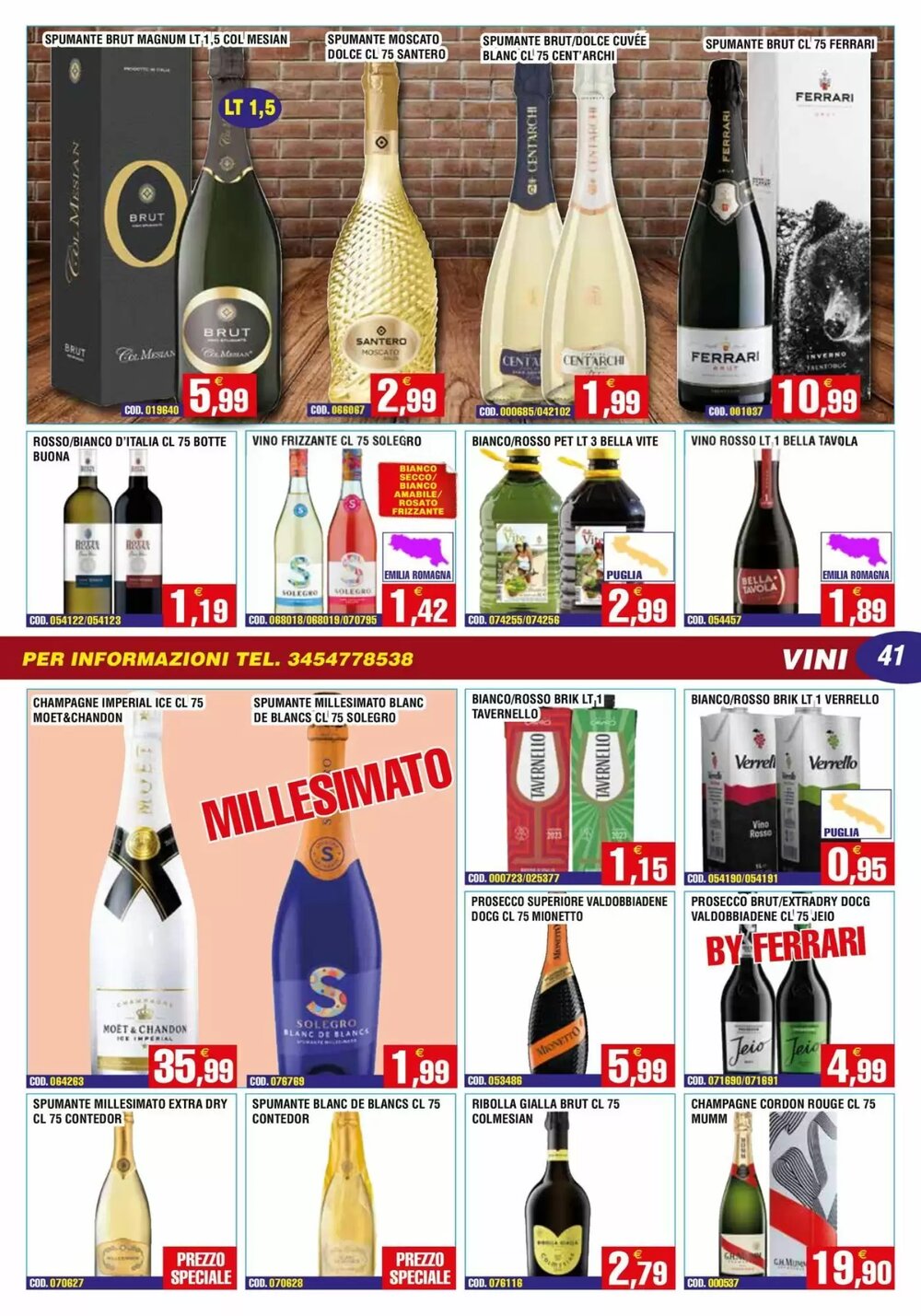 Volantino promozionale Immenso Cash  valide dal 23/02/2026 - Pagina 41.