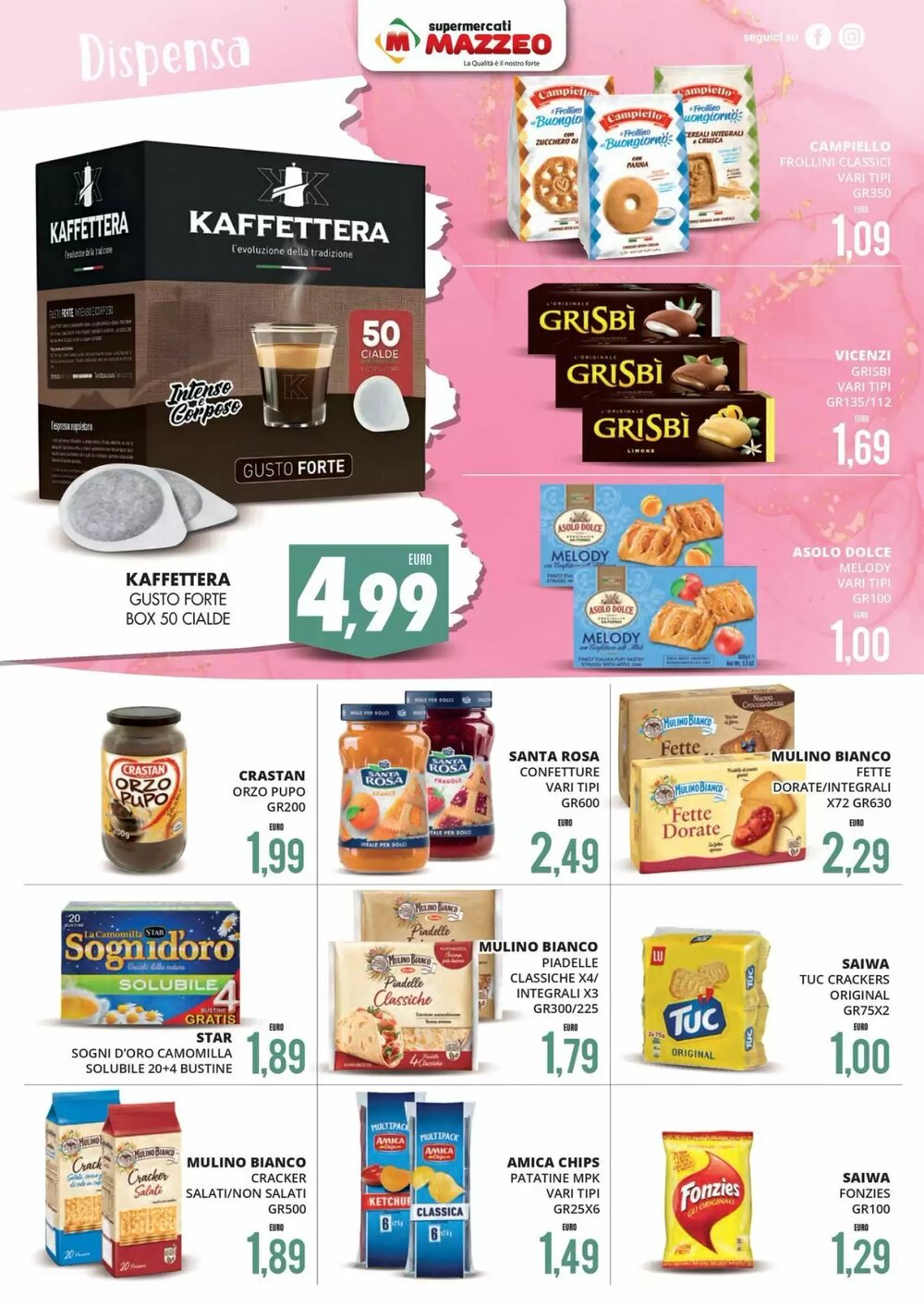 Volantino promozionale Mazzeo Supermercati  valide dal 23/02/2026 - Pagina 8.