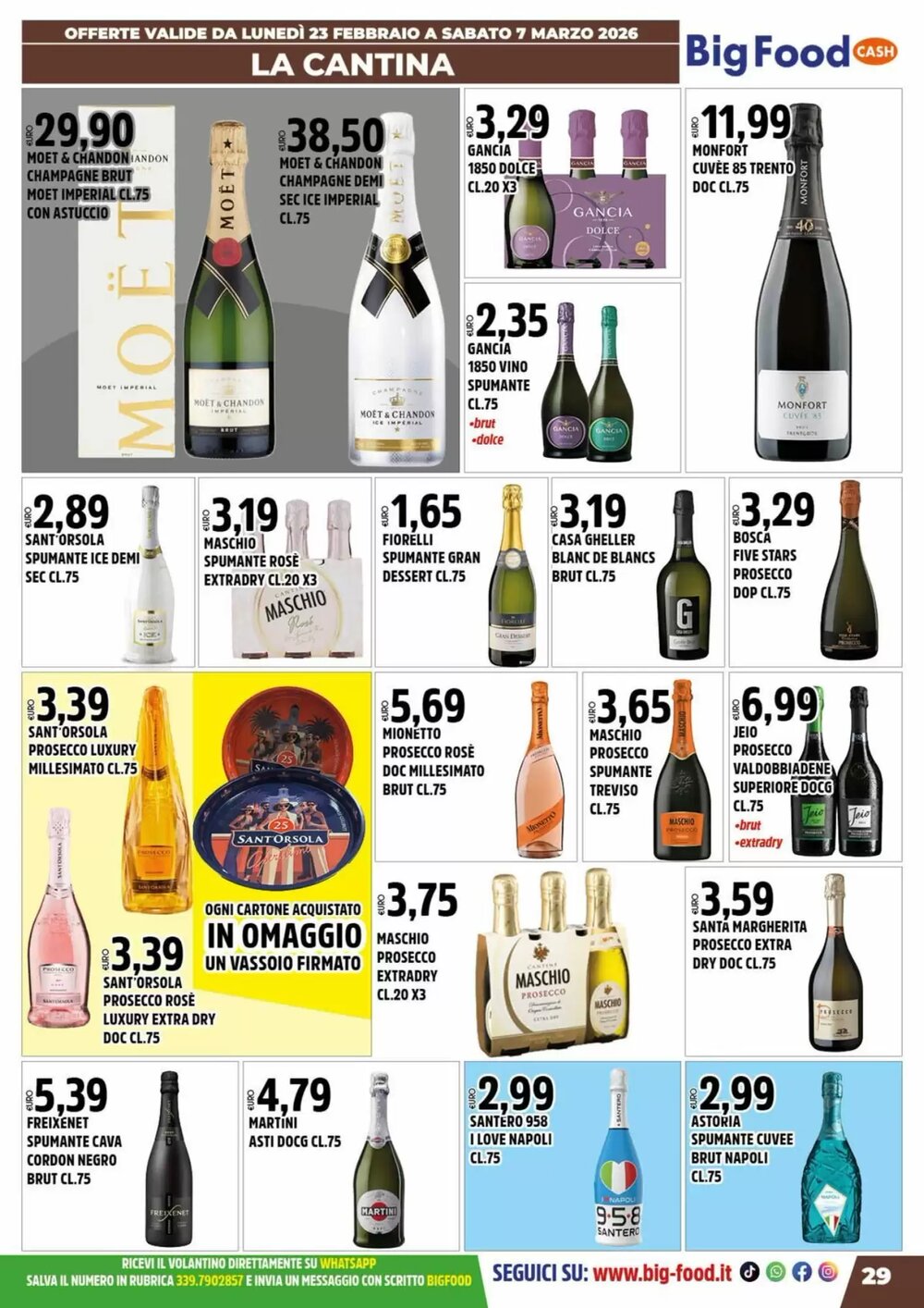 Volantino promozionale Big Food  valide dal 23/02/2026 - Pagina 29.