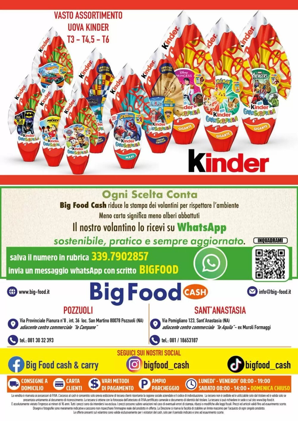 Volantino promozionale Big Food  valide dal 23/02/2026 - Pagina 36.