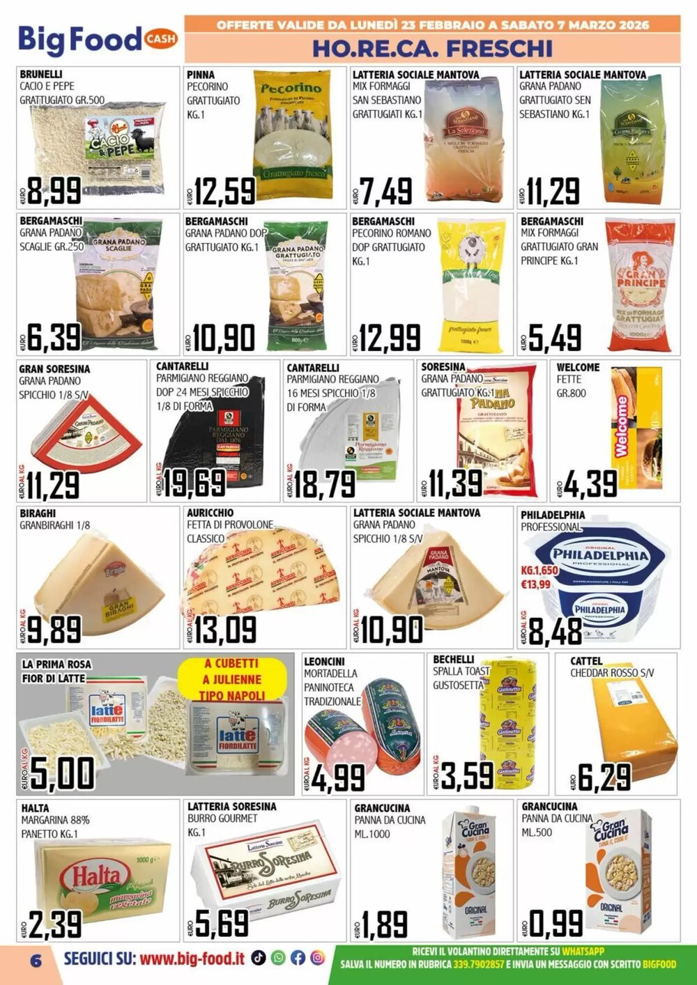 Volantino promozionale Big Food  valide dal 23/02/2026 - Pagina 6.