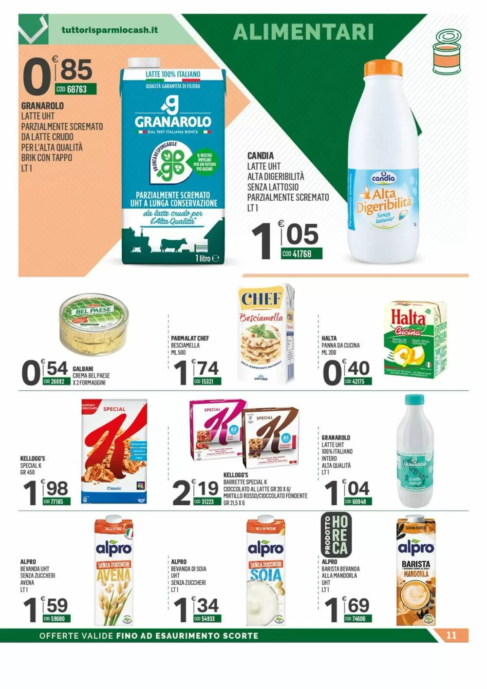 Volantino promozionale Tutto Risparmio Cash&Carry  valide dal 23/02/2026 - Pagina 11.