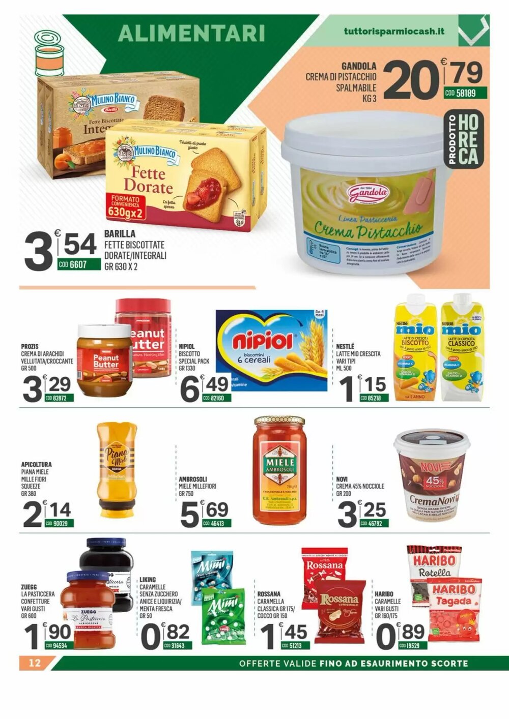Volantino promozionale Tutto Risparmio Cash&Carry  valide dal 23/02/2026 - Pagina 12.