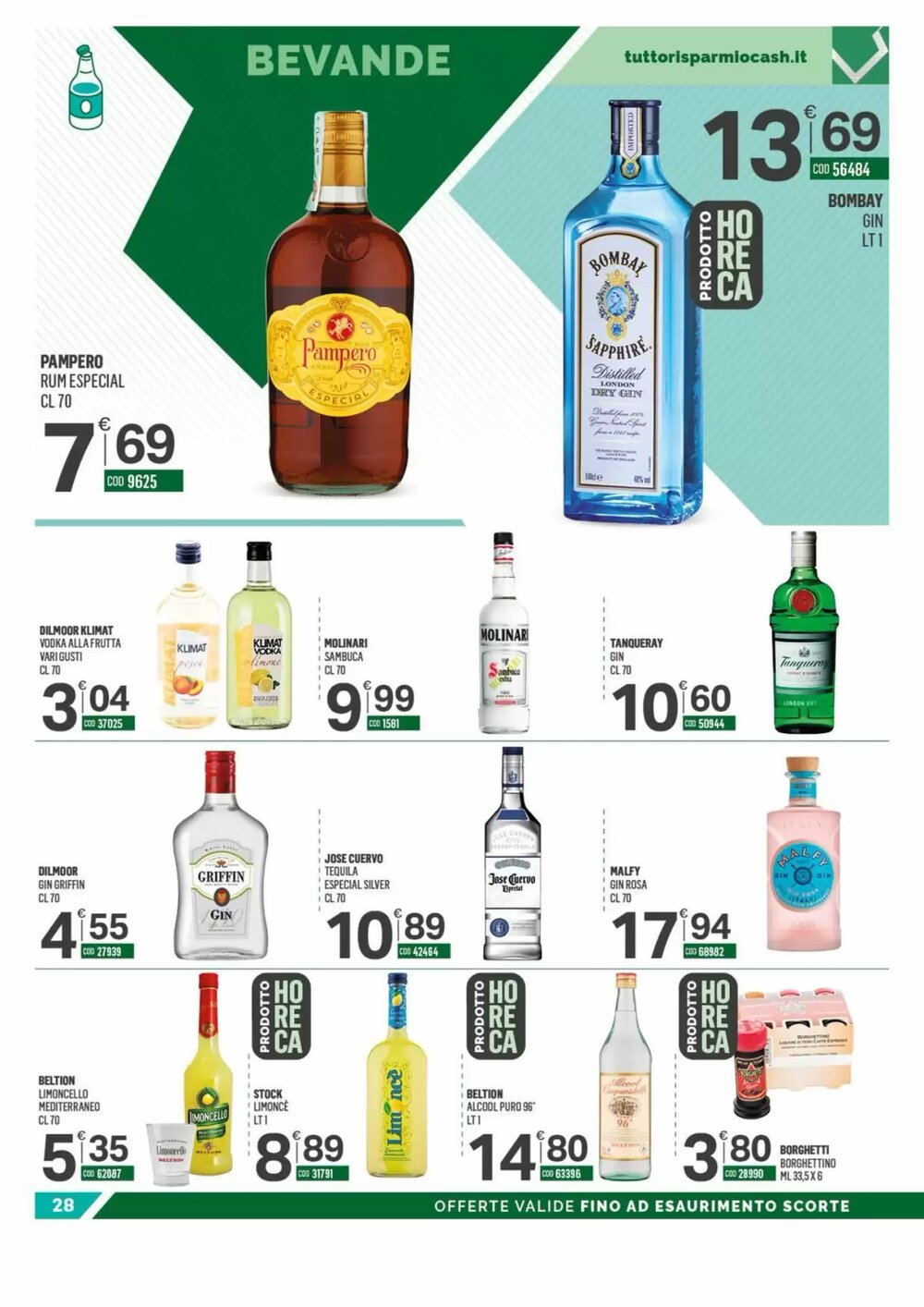 Volantino promozionale Tutto Risparmio Cash&Carry  valide dal 23/02/2026 - Pagina 28.