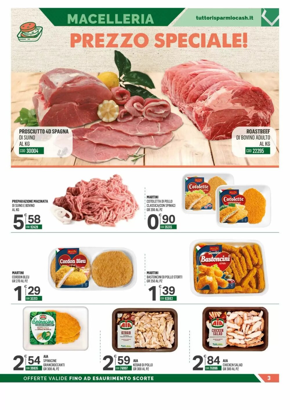 Volantino promozionale Tutto Risparmio Cash&Carry  valide dal 23/02/2026 - Pagina 3.