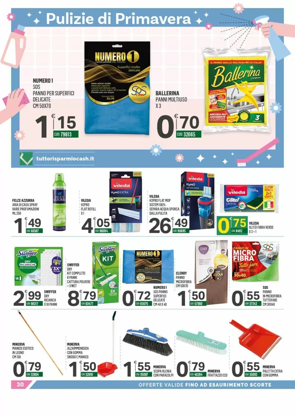Volantino promozionale Tutto Risparmio Cash&Carry  valide dal 23/02/2026 - Pagina 30.