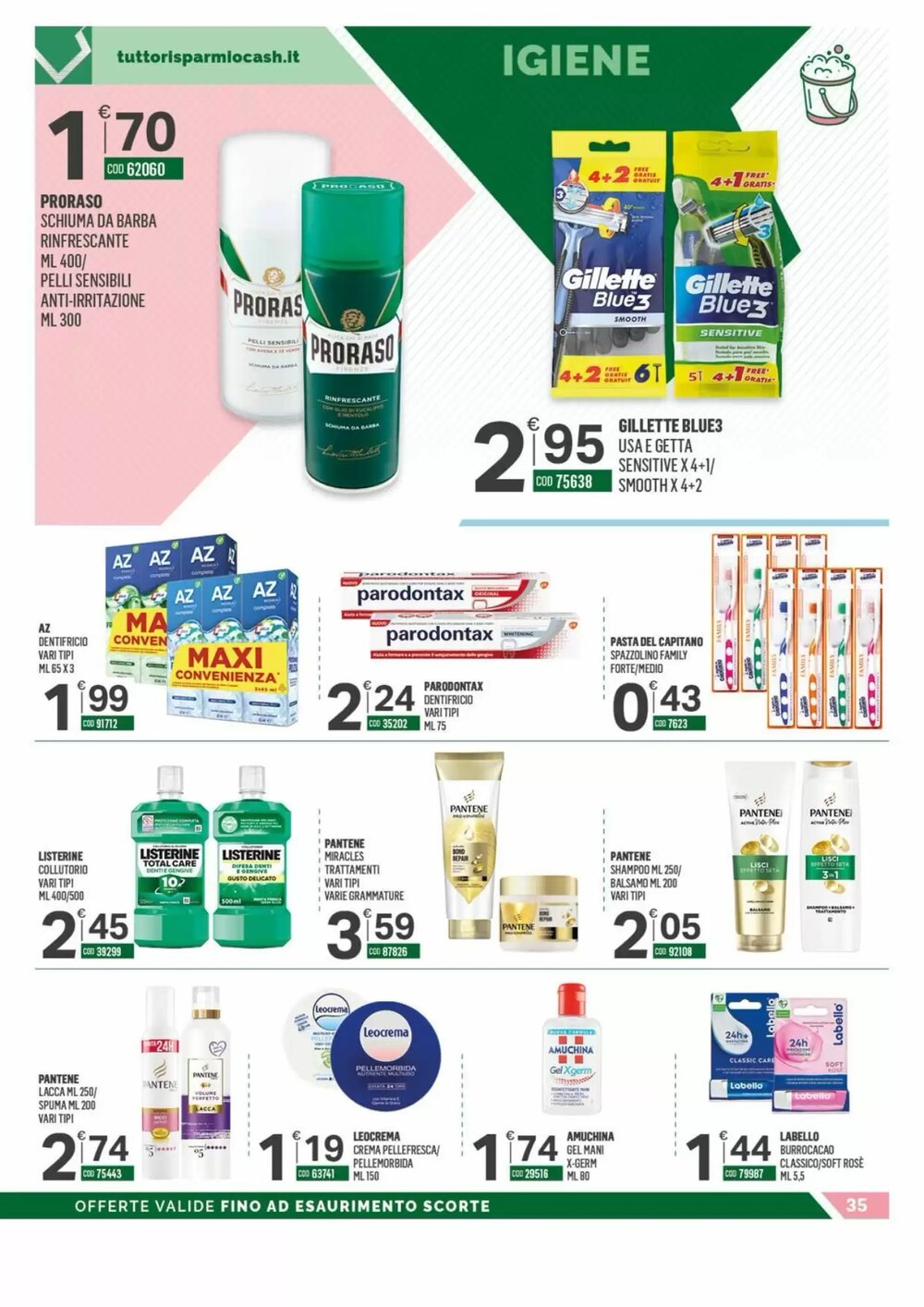 Volantino promozionale Tutto Risparmio Cash&Carry  valide dal 23/02/2026 - Pagina 35.
